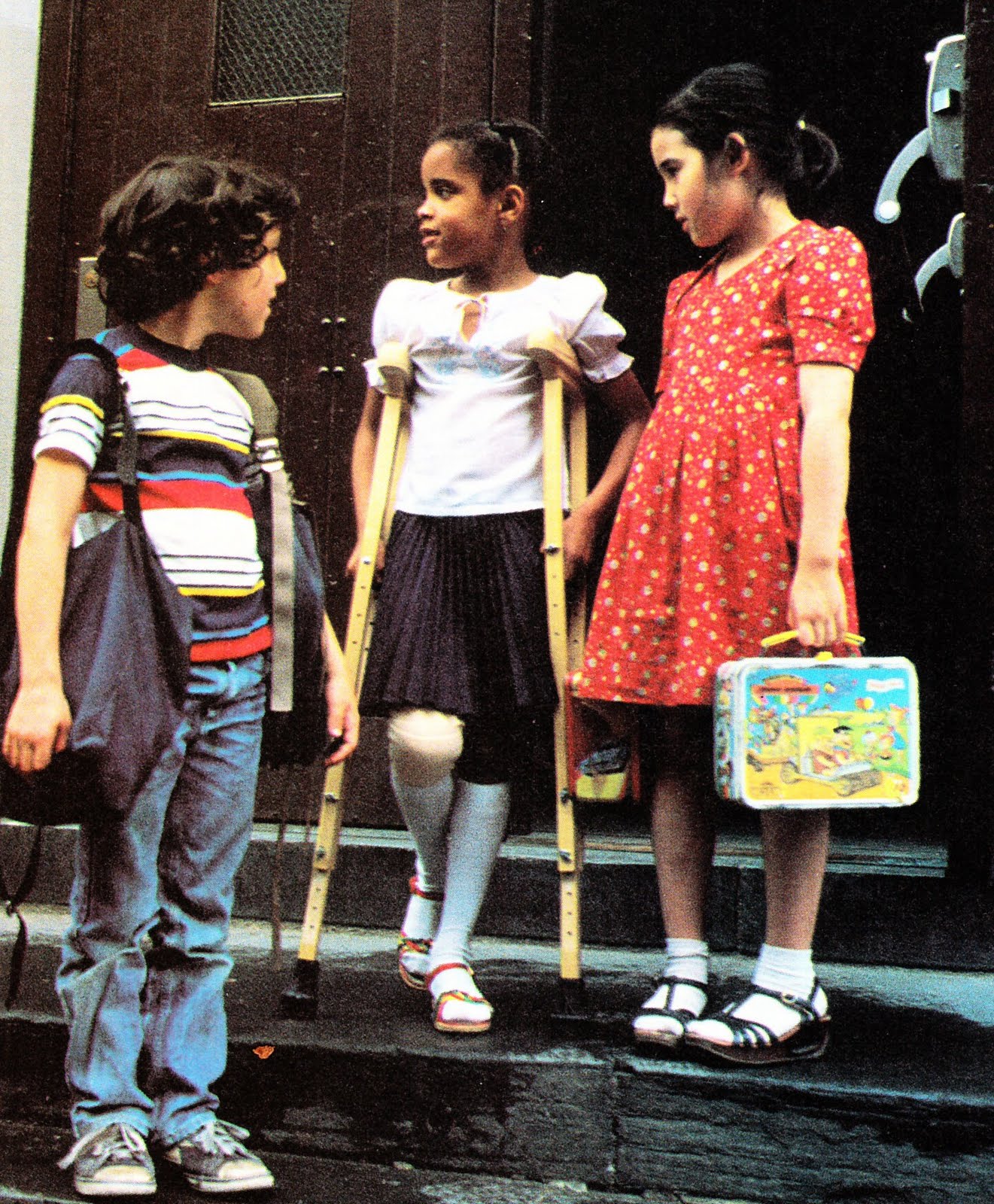 Back to school on crutches CastCoverz! Blog